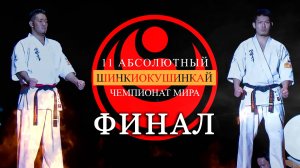 XI Абсолютный Чемпионат Мира по Шинкиокушинкай(финал)