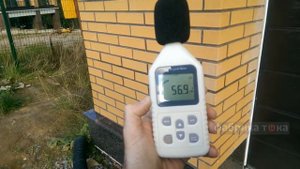 Шум газового генератора SDMO Kohler RESA 14 (10 кВт)