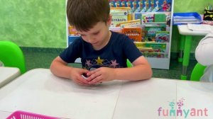 «Старичок-лесовичок» поделка из природного материала с пластилином. Funny Ant Malahovka