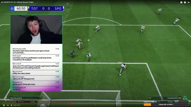 РЕАКЦИЯ R69Play на ТРЕЙЛЕР FC 26 смотреть онлайн