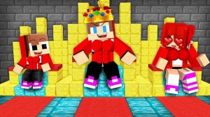 Джей Джей стал Королём в Майнкрафт | Minecraft мультфильм