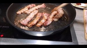 Быстрый обед Бекон Картофель и брюссельская капуста Домашняя еда Кухня Рецепты
