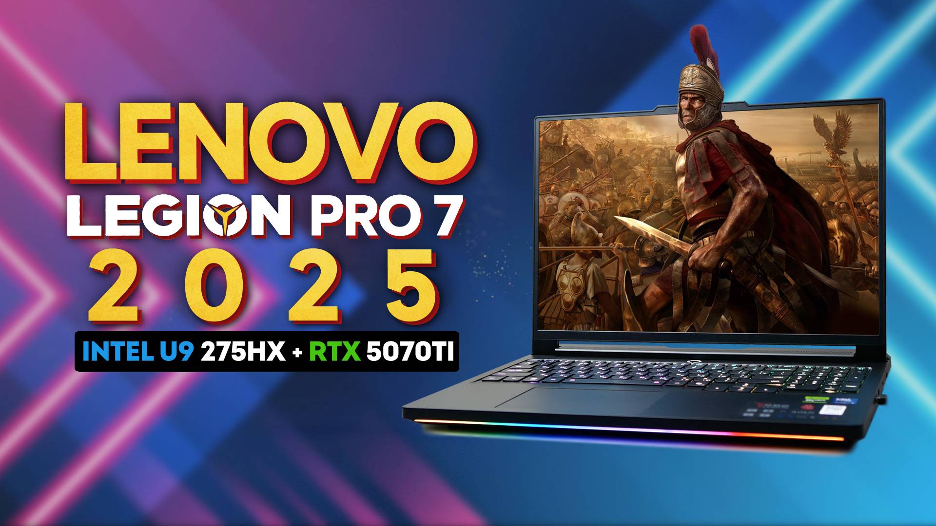 LEGION PRO 7 - 2025  ЗОЛОТАЯ СЕРЕДИНА С 5070TI