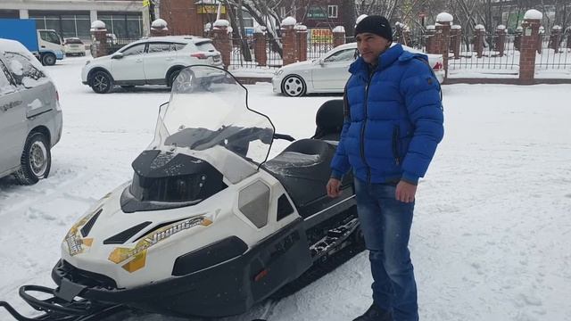 Снегоход Stels Viking 600. Отзыв от клиента Глобалдрайв. смотреть онлайн