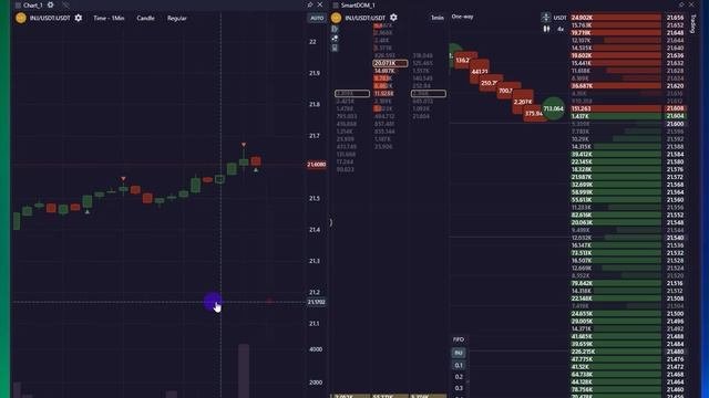 DOM1 Универсальный алготерминал + скальперский стакан