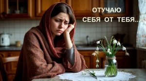 БЕСПОДОБНАЯ  ПЕСНЯ   "ОТУЧАЮ   СЕБЯ   ОТ   ТЕБЯ..."
