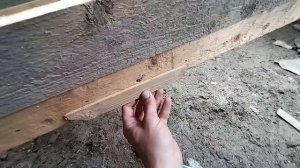 Ремонт холодной веранды вскрытие полов часть 3