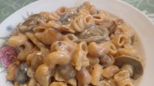Паста с моховиками