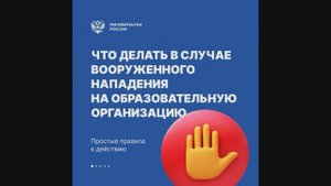 Вооруженный человек на территории школы.