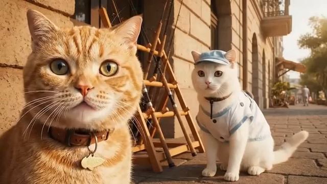 Влог рыжего кота из Греции