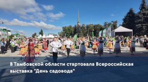 В Тамбовской области стартовала Всероссийская выставка "День садовода"