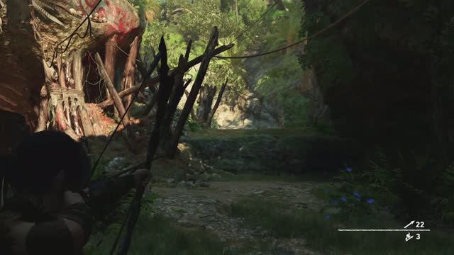 Костер в Shadow Of The Tomb Raider ДИКИЕ ДЖУНГЛИ