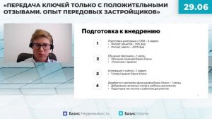 Вебинар: «Передача ключей только с положительными отзывами. Опыт передовых застройщиков», 29.06