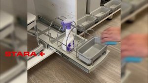 Выдвижная система Starax для моющих средств для базы 350/400 мм