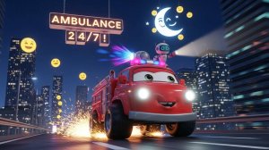 ТАНЦУЕМ И ПОЁМ С ПОЖАРНОЙ МАШИНОЙ | ПЕСЕНКА ПРО МАШИНКИ | ПЕСНИ И МУЛЬТФИЛЬМЫ ДЛЯ ДЕТЕЙ