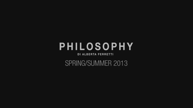 Показ коллекции Philosophy от Alberta Ferretti весна-лето 2013