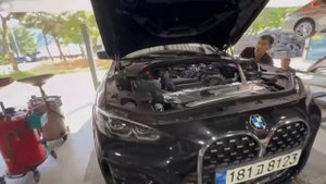 Выполняем ТО на bmw 420i перед отправкой в Россию