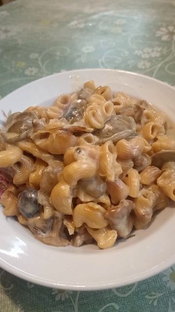 Паста с моховиками