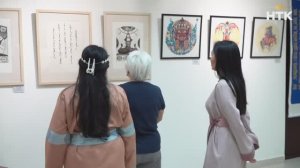 VI Международная выставка ойрат-монгольской каллиграфии «Зясн бичг» начала свою работу