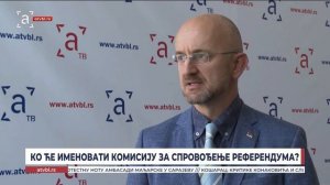 Kо ће именовати комисију за спровођење референдума?