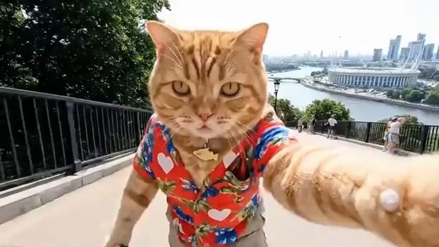 Влог рыжего кота из Москвы