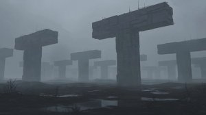 THE MIST ｜ Dark Dystopian Ambient ｜ Alien World Soundscape ｜ Dystopian Ambience, Background