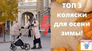 Видеообзор ТОП 3 коляски для новорожденных для осени-зимы. Налетай!