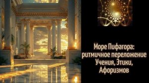 Золотые стихи Пифагора. Версия 2