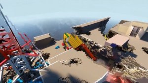 Корабль против офисного здания teardown