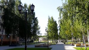 Обновление Аллеи Мира в Урае