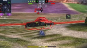 Первый бой на Kpz. Pr.68 (P)/ Tanks blitz