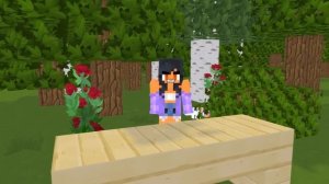 Игра в тюрьму в Майнкрафте, мультфильм