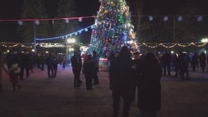 Новый 2022 год. Город Терек