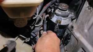 Замена топливного фильтра на Д4БШ 2