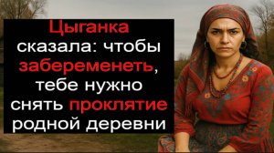 Чтобы ЗАБЕРЕМЕНЕТЬ 💔 ЦЫГАНКА сказала вернуться в родную деревню! 🔮 История прощения и любви