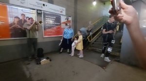 июнь 2024 Трубач в переходе жд станции