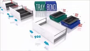 Универсальный лоток для столовых приборов Traybond, Mesan 2