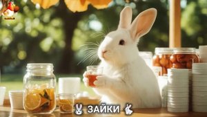 Зая и Зайчата 🐰🐇🐇 Веселые истории из жизни семейства зайчиков (34)