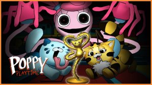 Poppy playtime chapter 2 Поппи играет в местонахождение всех золотых статуй | анимация роблокс