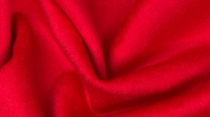 Пальтовая с ворсом Алый