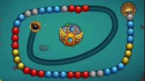 Игра-стрелялка - Поиск мрамора Jungle Marble Blast