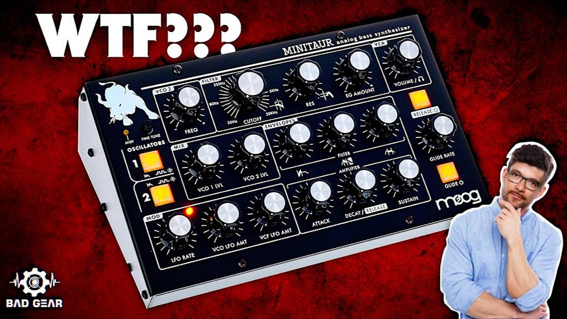 Bad Gear x Moog Minitaur