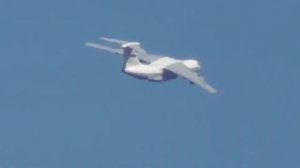 Взлёт Ил-76 с Чкаловского