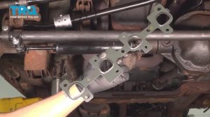 100. Как заменить прокладку выпускного коллектора мотора 4.7 на Jeep WJ (1999 - 2004)