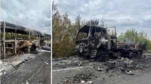 🇷🇺💥🇺🇦Армия России перерезает снабжение врага по трассе Славянск-Изюм
.