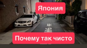 Япония. Прогулка по Токио. Почему так чисто.