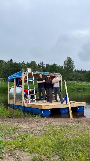 Сплав на плоту. Часть 4