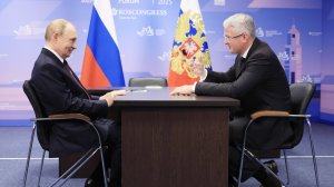 Владимир Путин встреча с губернатором Камчатского края Владимиром Солодовым, 5 сентября 2025