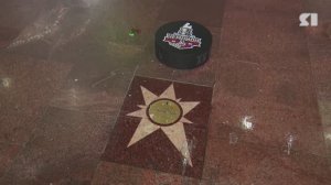 В Ярославле открыли звезду в честь победы ярославского «Локомотива» в Кубке Гагарина