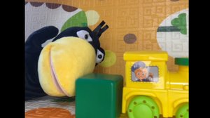 Ворона Ася и цветные кубики. Учим цвета.#развитие#цвета#кубики